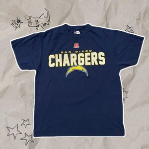 NFL San Diego Chargers Blue Tee - Size L